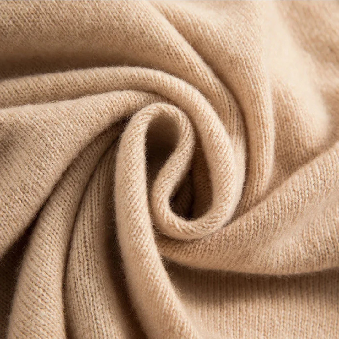 Inès | Pull en maille doux à col rond