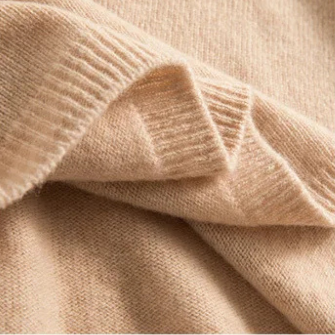 Inès | Pull en maille doux à col rond