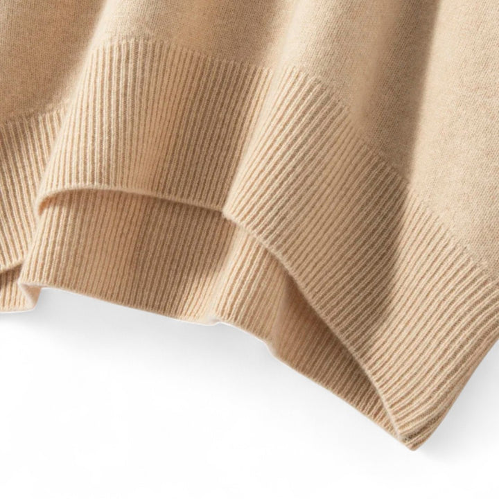 Élodie | Pull Douillet Col Rond en Maille Brossée