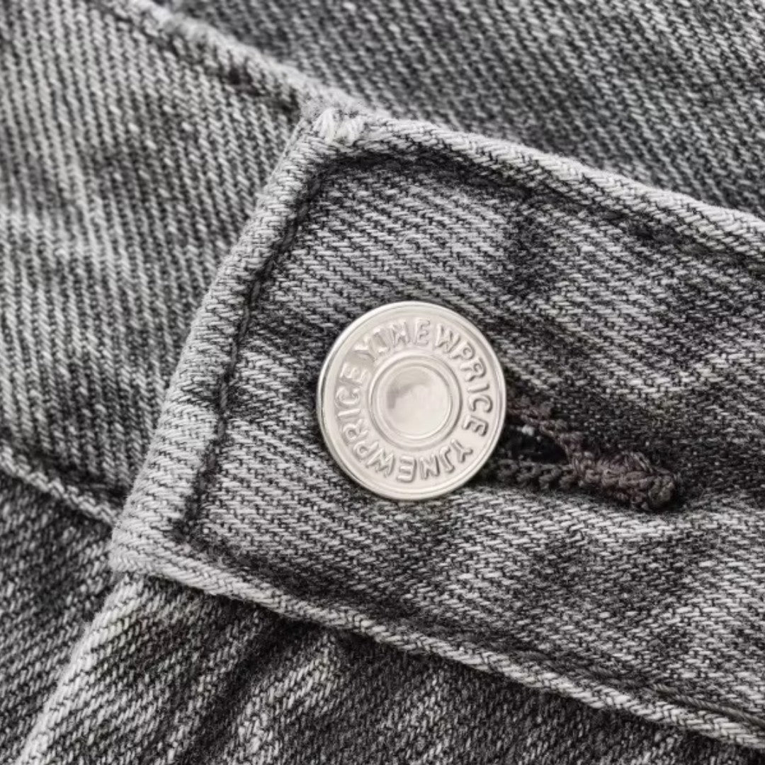 Sienna | Jean en denim à jambe large et taille haute