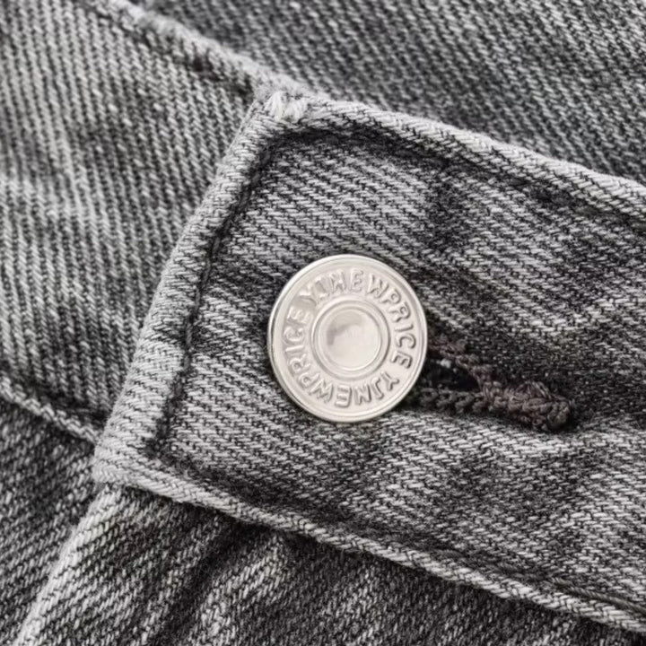 Sienna | Jean en denim à jambe large et taille haute