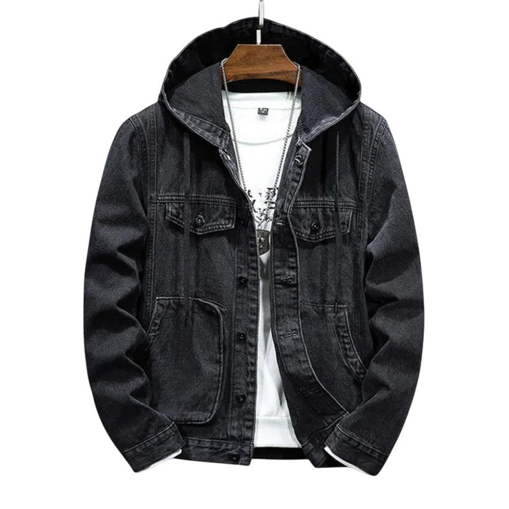 Mason | Veste en jean à capuche avec une touche urbaine