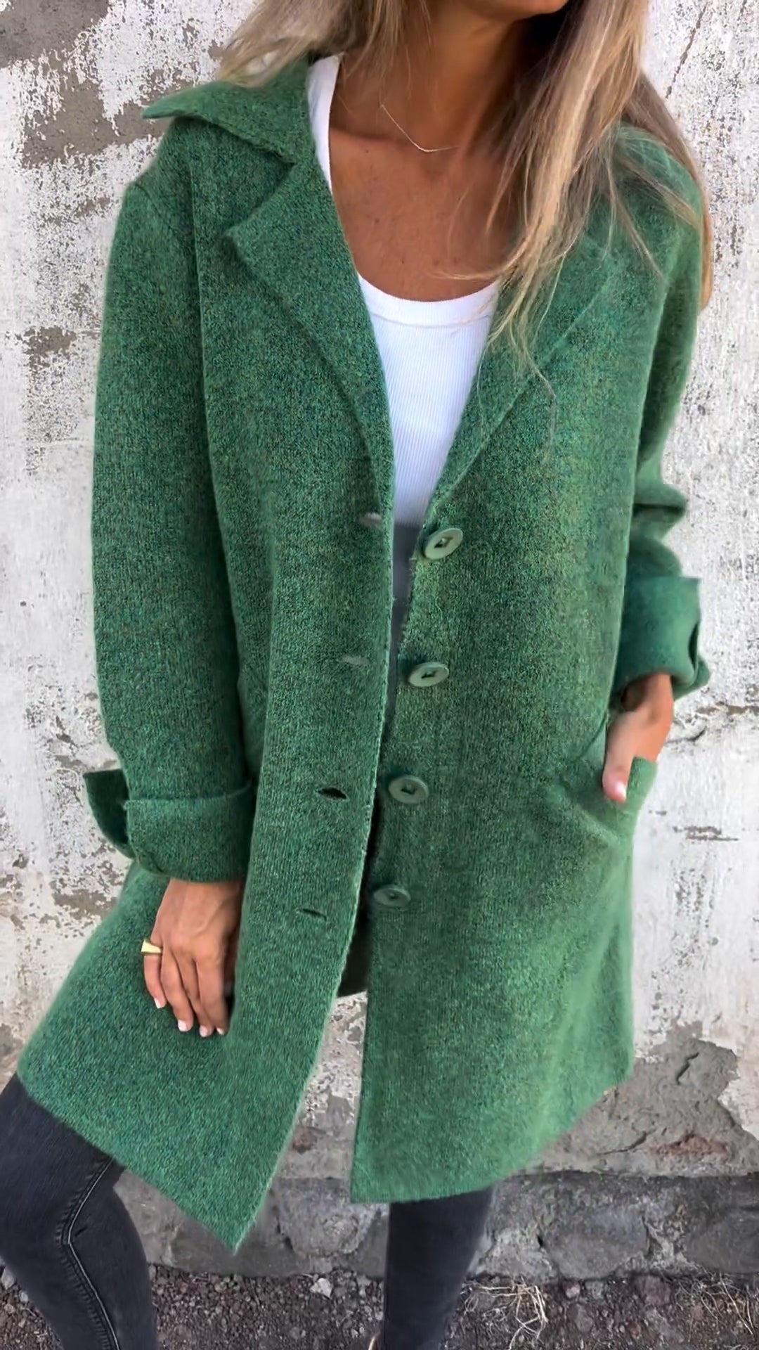 Brianna™ Long Knit Coat