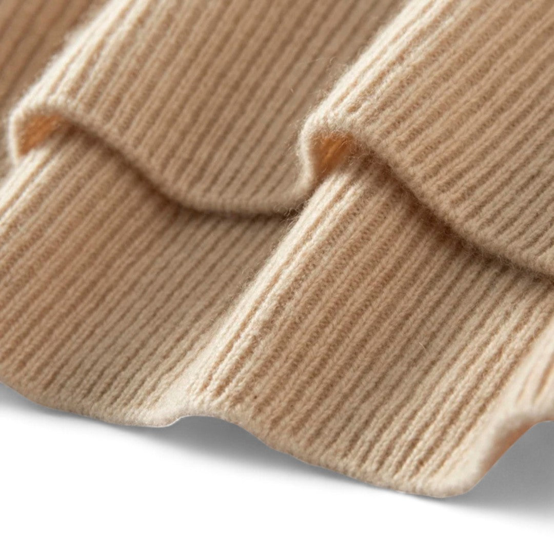 Élodie | Pull Douillet Col Rond en Maille Brossée