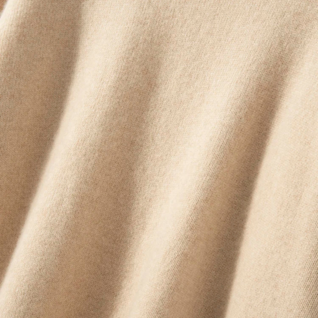 Élodie | Pull Douillet Col Rond en Maille Brossée