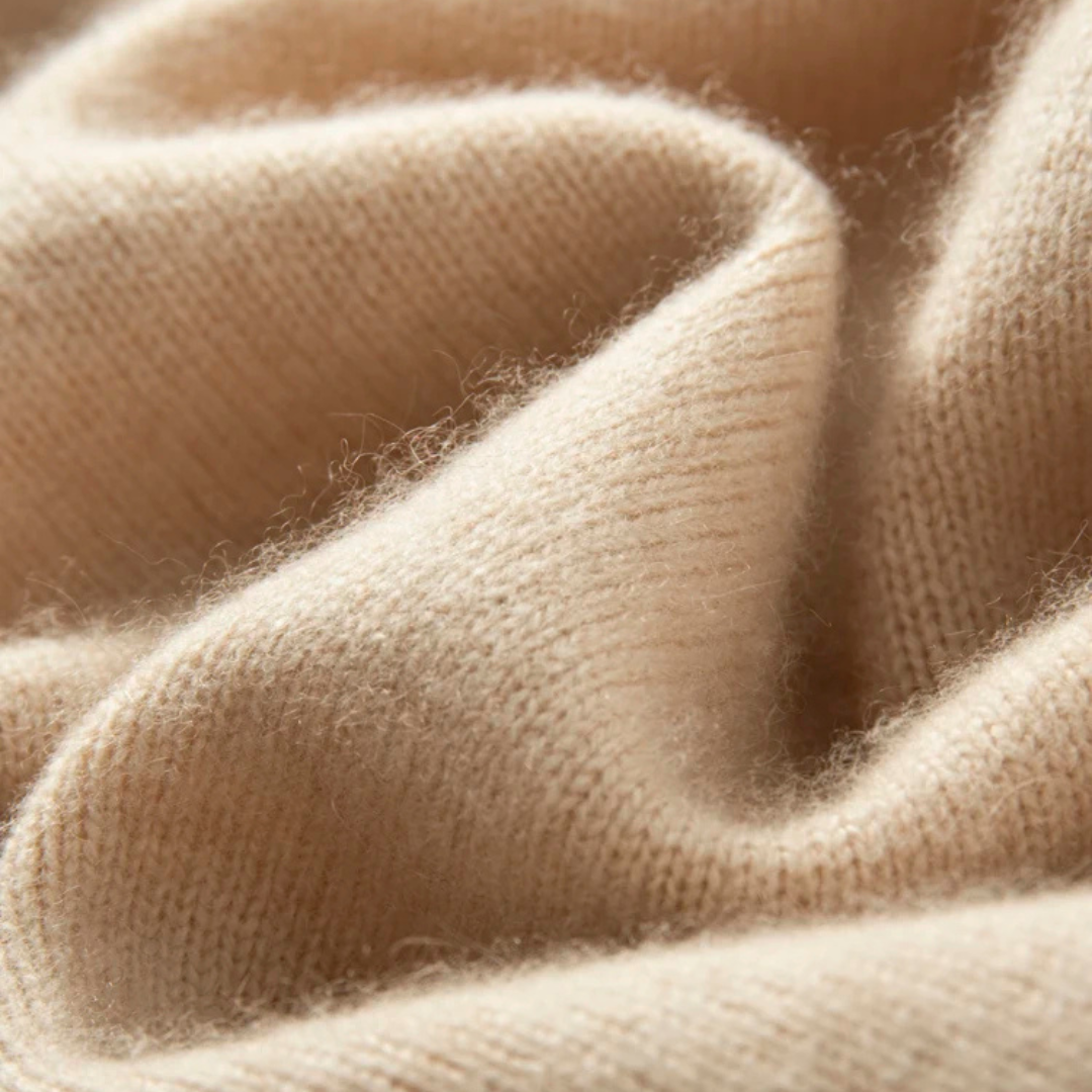 Élodie | Pull Douillet Col Rond en Maille Brossée