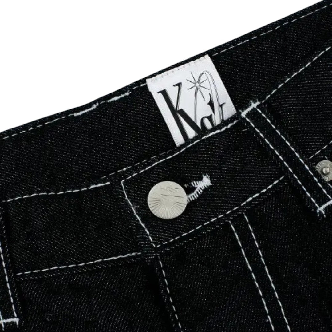 Jeans droits à taille haute Georgia pour une confiance quotidienne