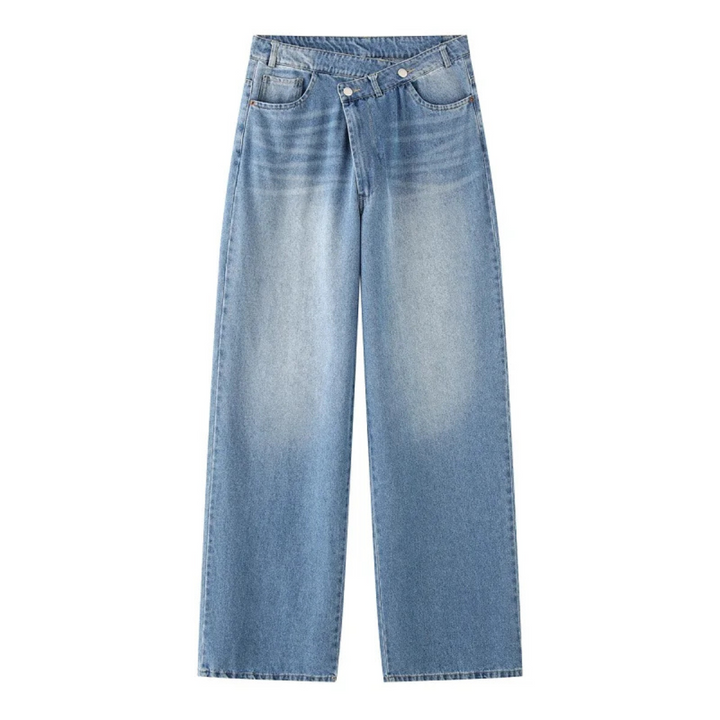 Matilda | Jeans en denim à coupe ample et jambe large