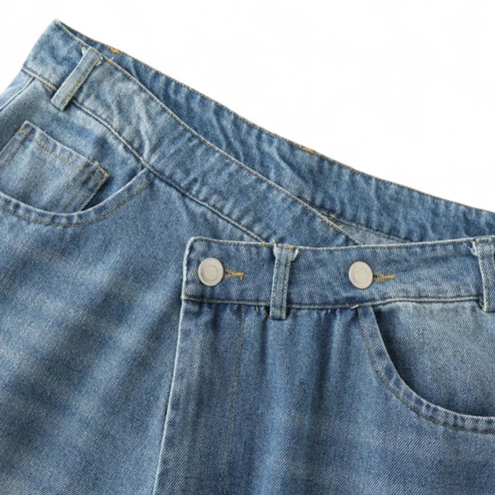 Matilda | Jeans en denim à coupe ample et jambe large