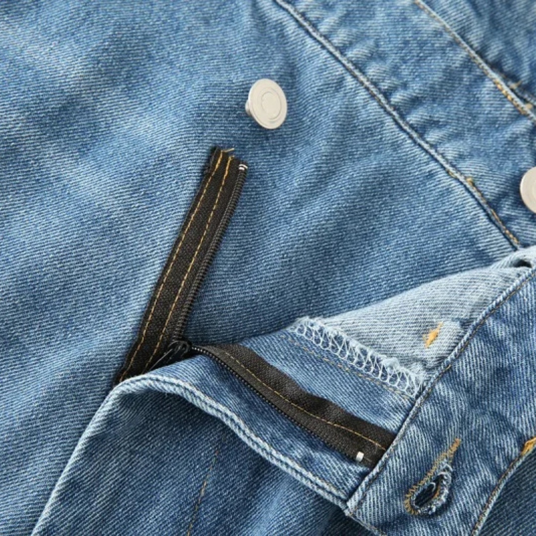 Matilda | Jeans en denim à coupe ample et jambe large