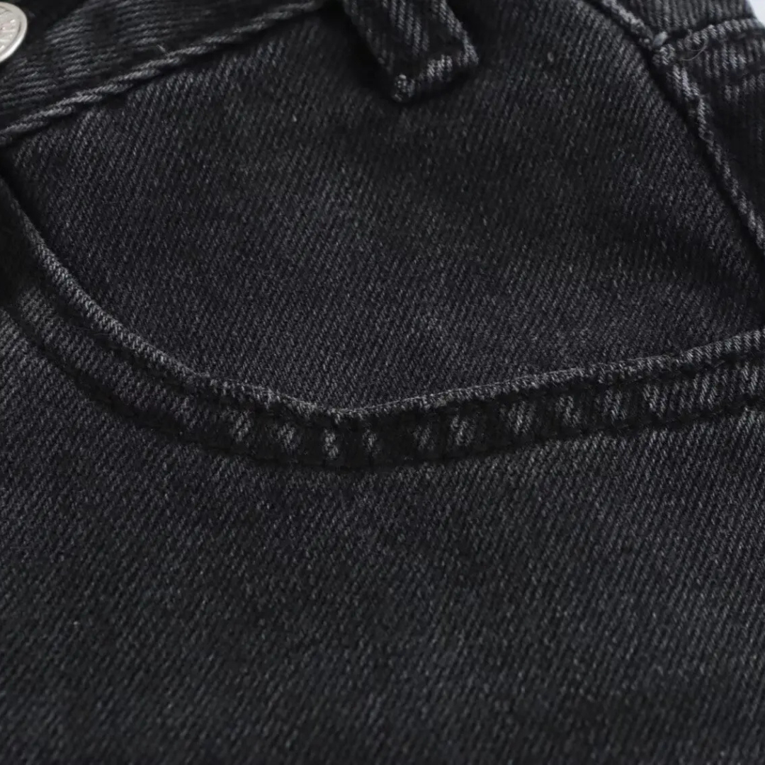 Ava | Jean large à taille asymétrique et jambes larges