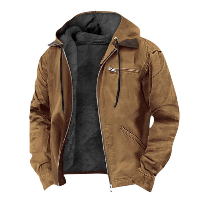 Mason | Veste décontractée à capuche avec doublure en peluche