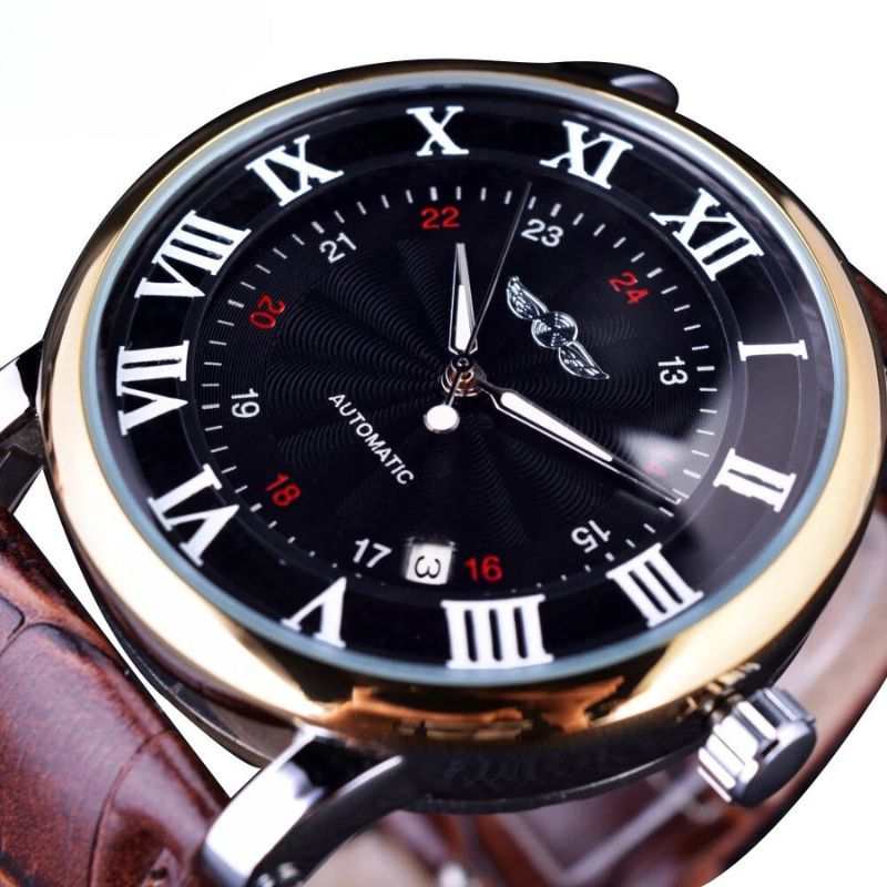 Van Baerle® - Montre Automatique de Luxe en Cuir