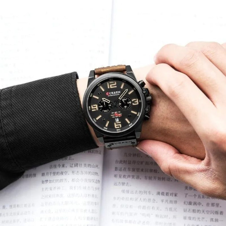 van Baerle® - Montre Quartz de Mode Décontractée