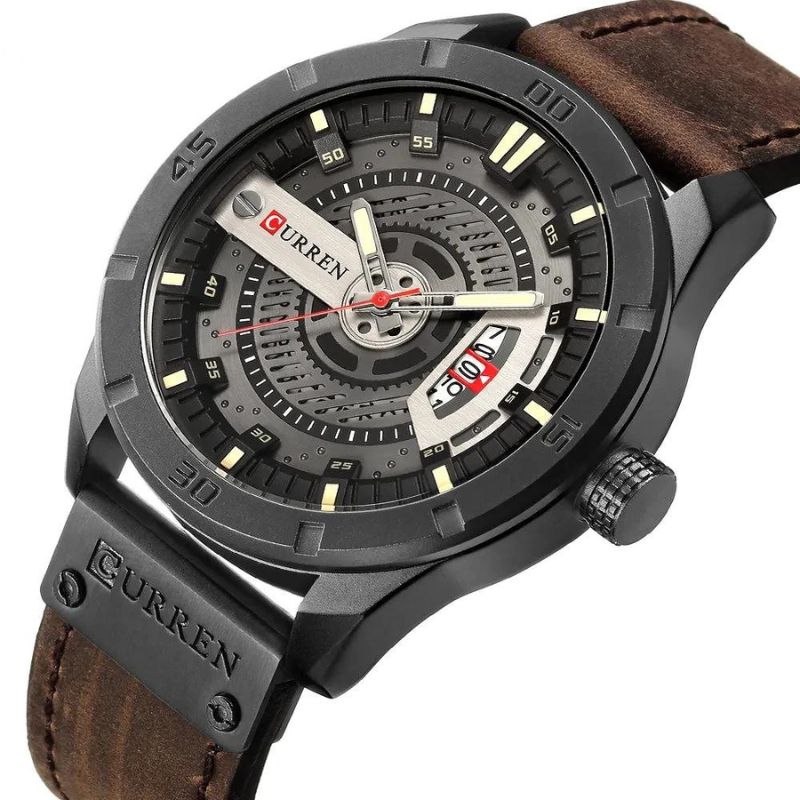van Baerle® – Montre pour Homme Quartz de Sport Militaire