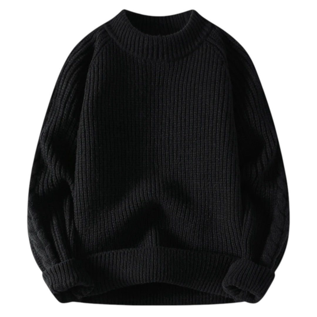 Ashton | Pull en coton classique avec motif intemporel et confort respirant