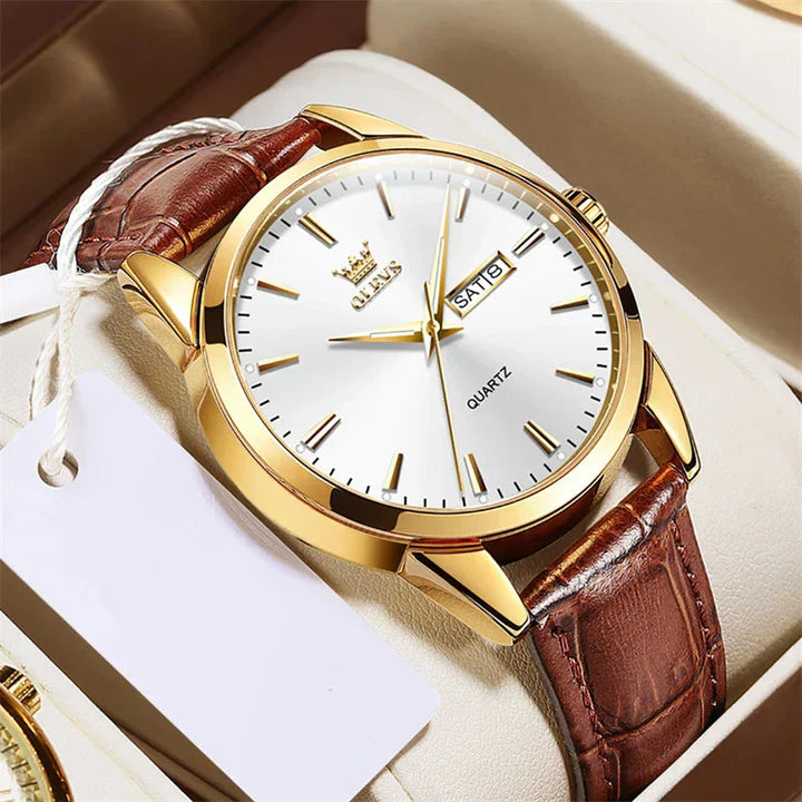 Van Baerle® - Montre en cuir de luxe pour affaires