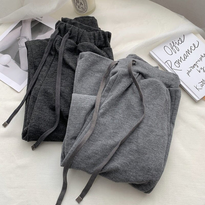 Viola™ - Drape Snow Cotton Casual Pants