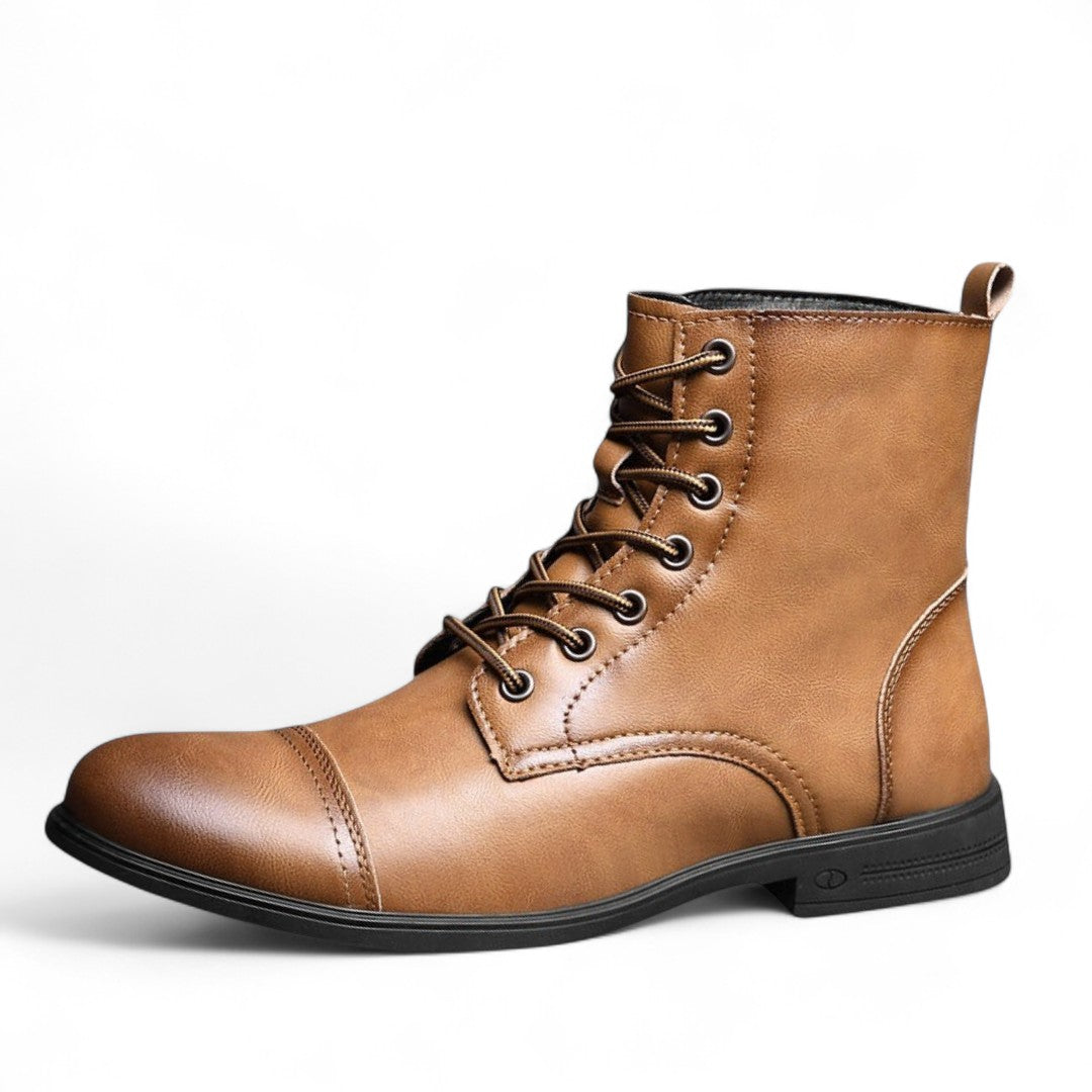 Joel | Bottine de combat élégante pour tous les jours avec couture fine