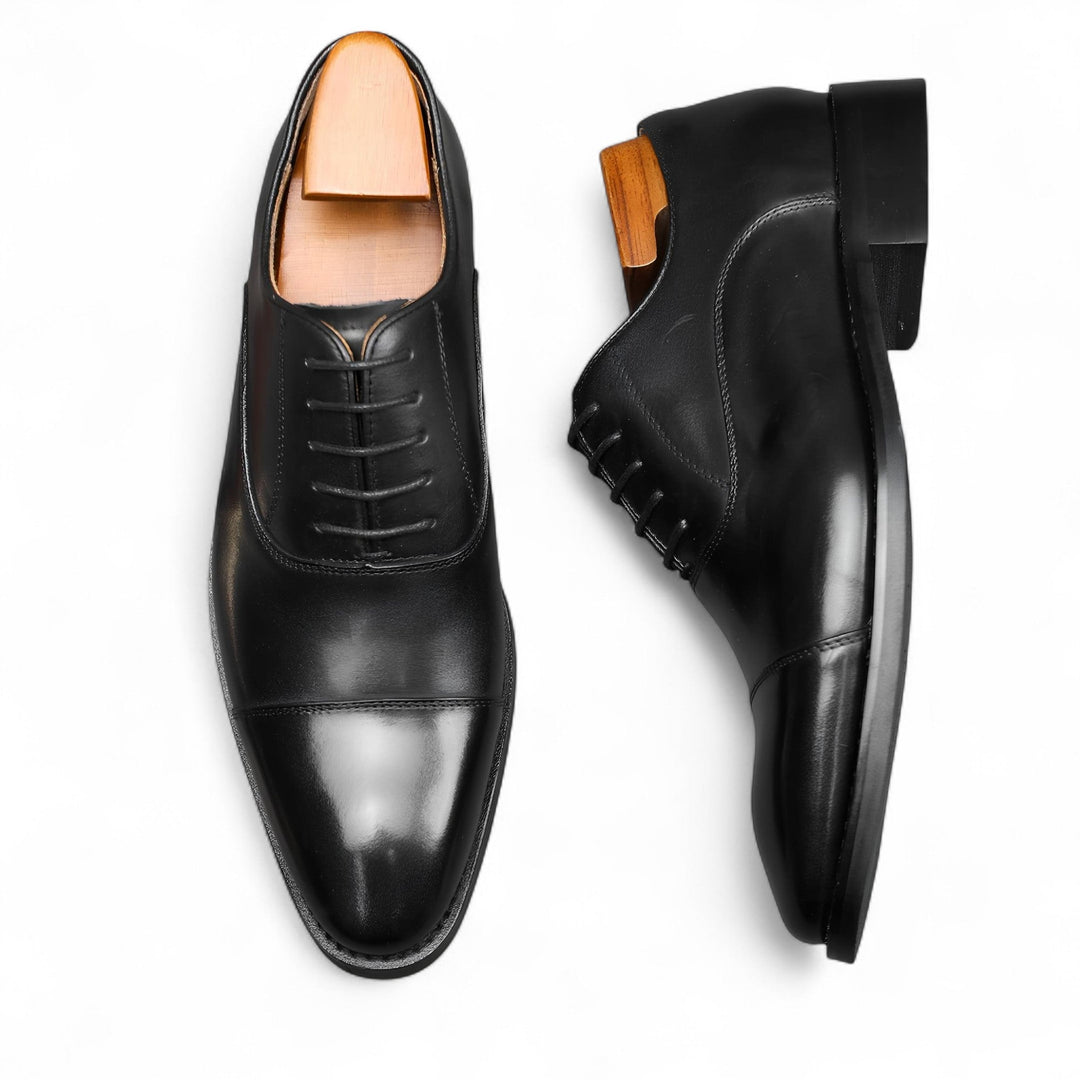 Lucien | Richelieu en cuir premium avec bout en cap