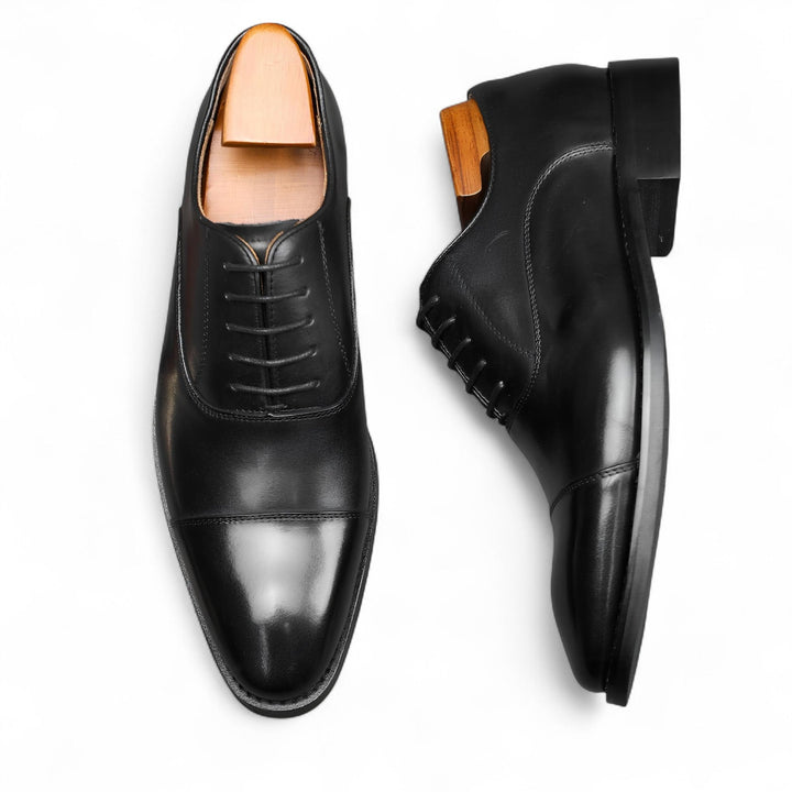 Lucien | Richelieu en cuir premium avec bout en cap