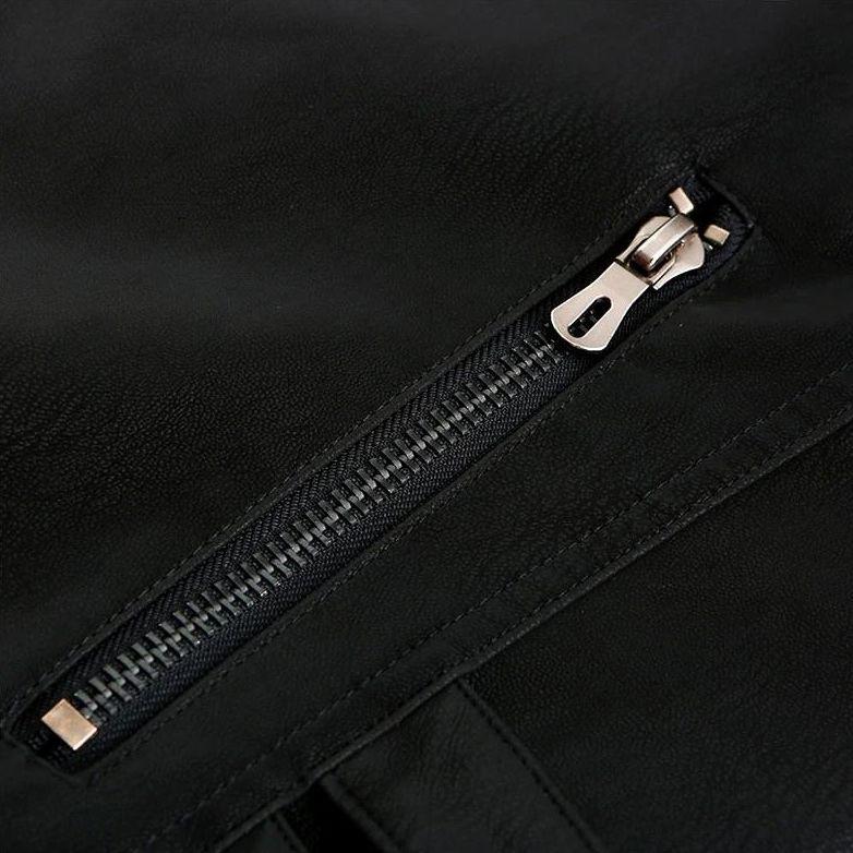 Jack | Veste en cuir robuste avec finition raffinée