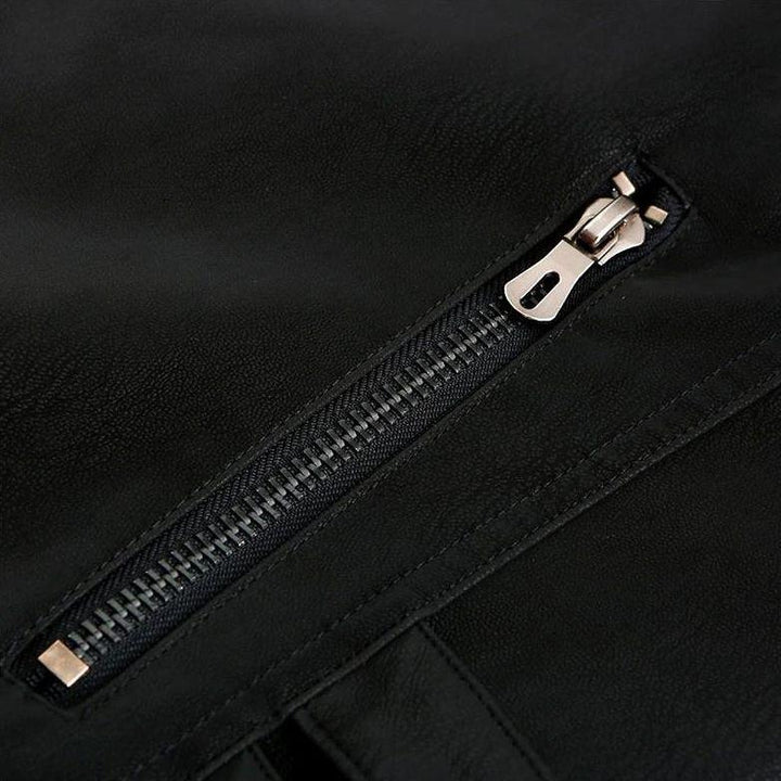 Jack | Veste en cuir robuste avec finition raffinée