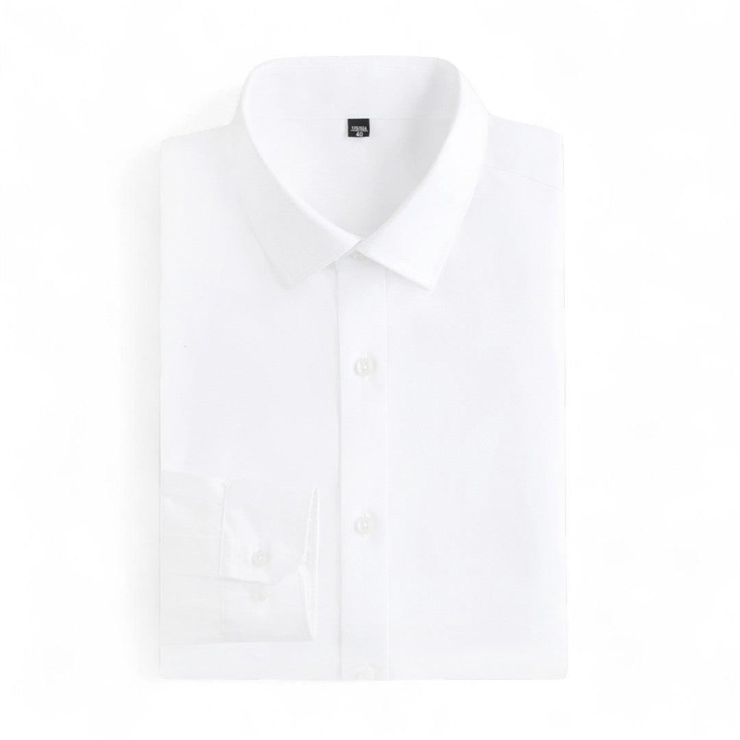 Declan | Chemise en coton intemporelle avec coupe classique