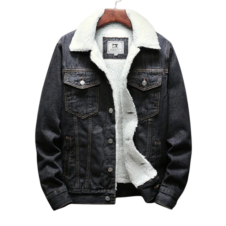 Hayden | Veste en Jean Doublée en Molleton pour le Froid