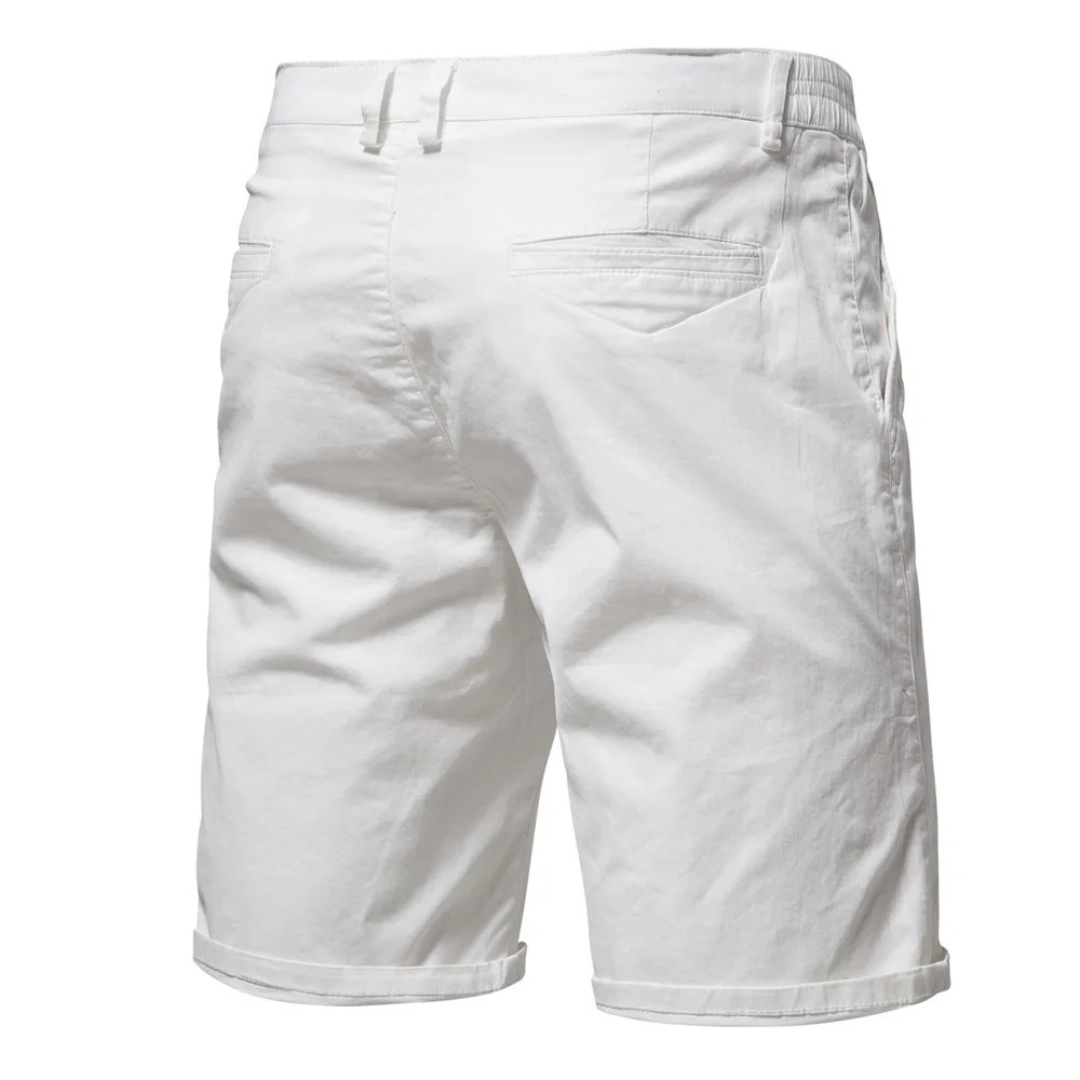Troy | Short en Smart à Taille Élastique et Détail de Bouton
