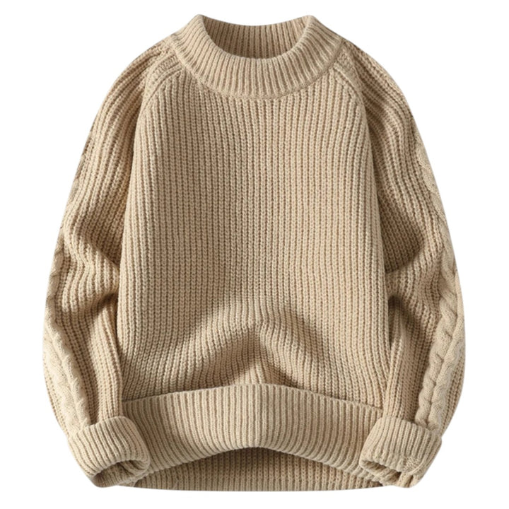 Ashton | Pull en coton classique avec motif intemporel et confort respirant