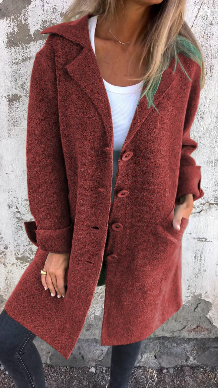 Brianna™ Long Knit Coat