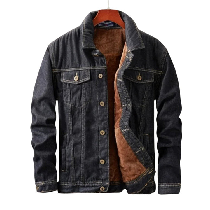 Marcus | Veste en jean doublée Sherpa pour un confort par temps froid