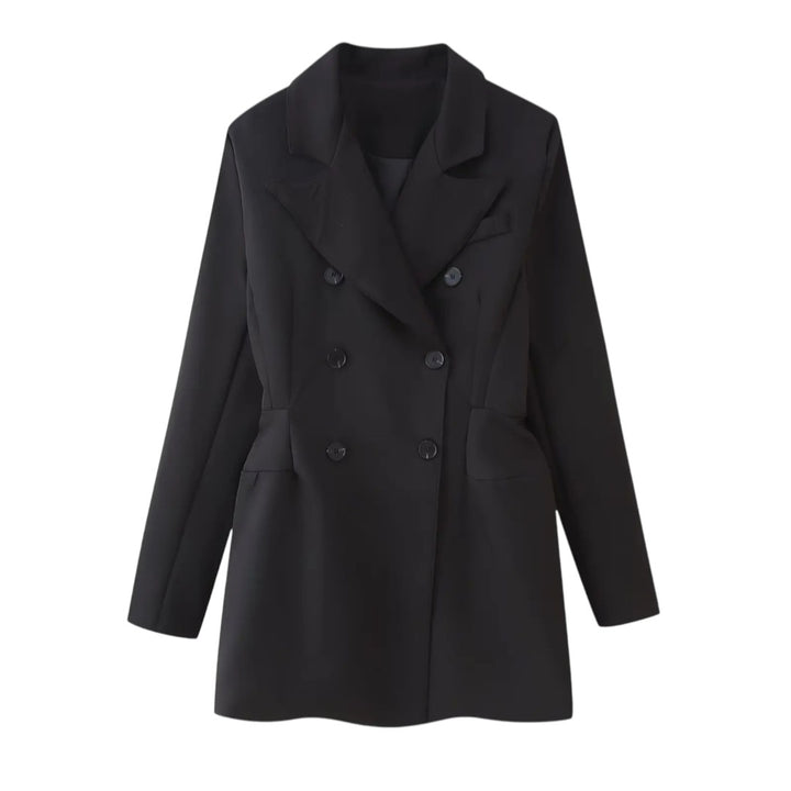 Camille | Manteau Croisé Élégant à Boutonnage Double