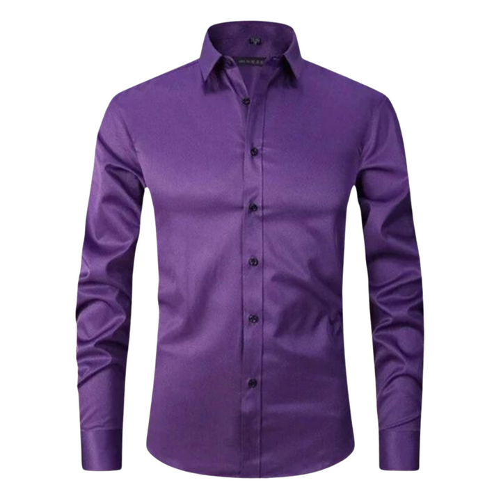 Chemise extensible sans rides Dominic avec confort intelligent et ajustement parfait