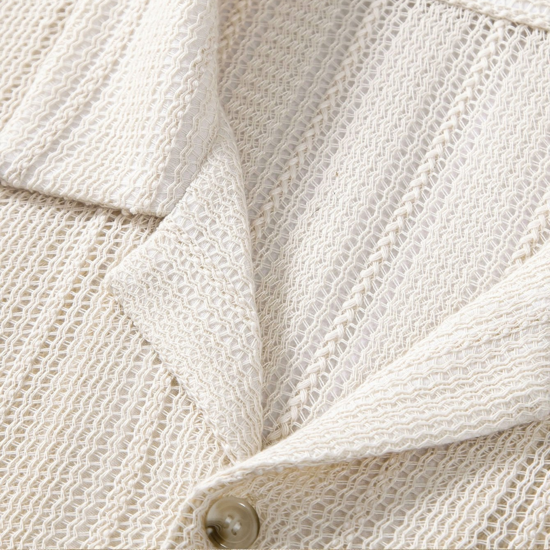 Brodie | Ensemble en maille léger avec drapé décontracté