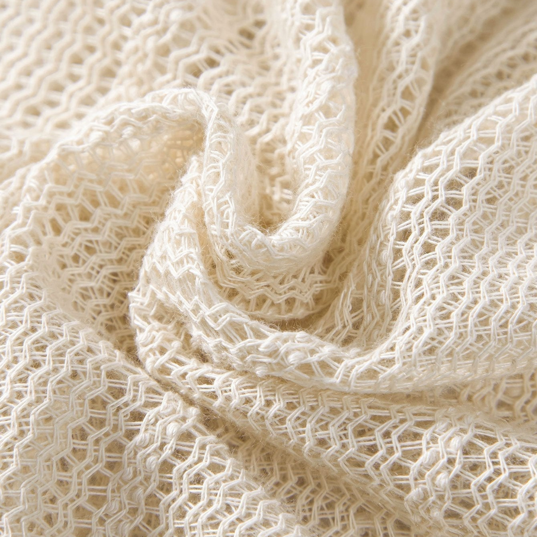Brodie | Ensemble en maille léger avec drapé décontracté