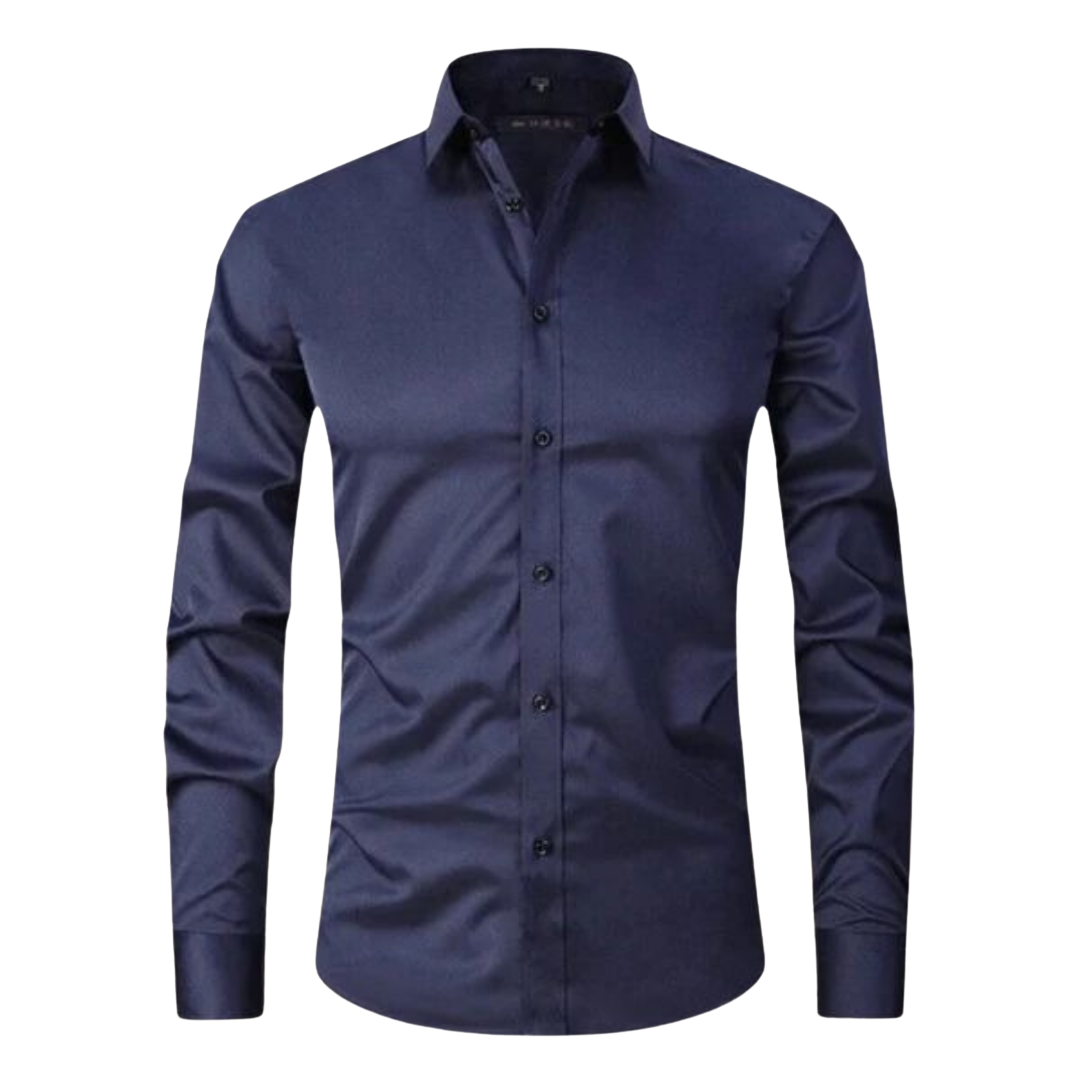 Chemise extensible sans rides Dominic avec confort intelligent et ajustement parfait