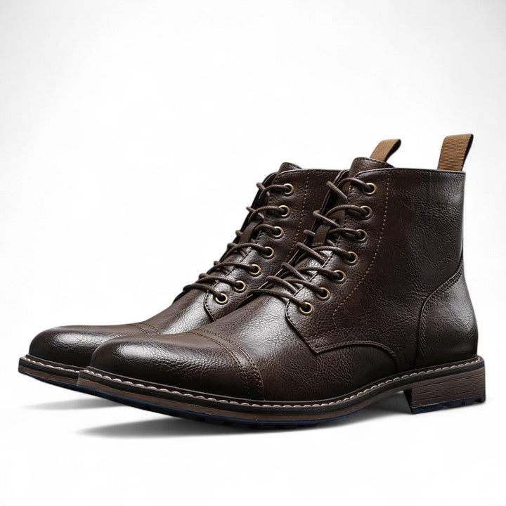 Hayden | Bottes robustes à lacets avec semelle contrastée Grip