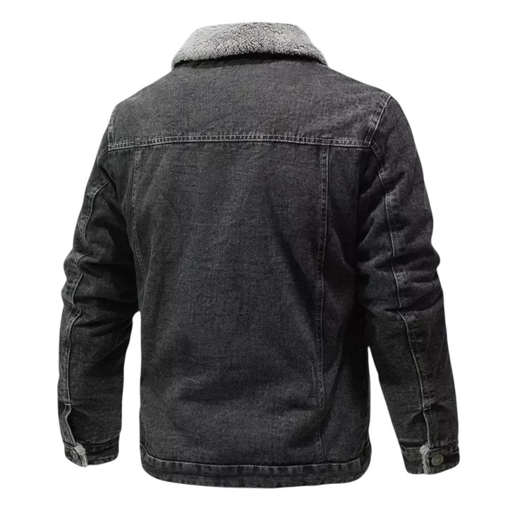 Logan | Veste d’hiver lavée avec doublure en polaire intégrale