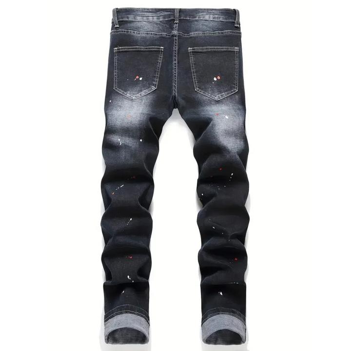 Mason | Jean de style urbain à patchs