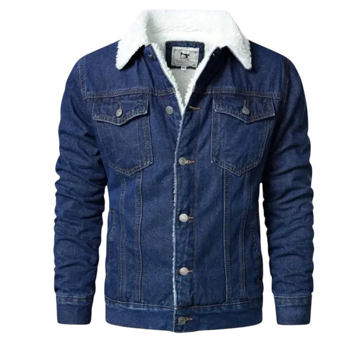 Nathan | Veste en jean doublée en sherpa