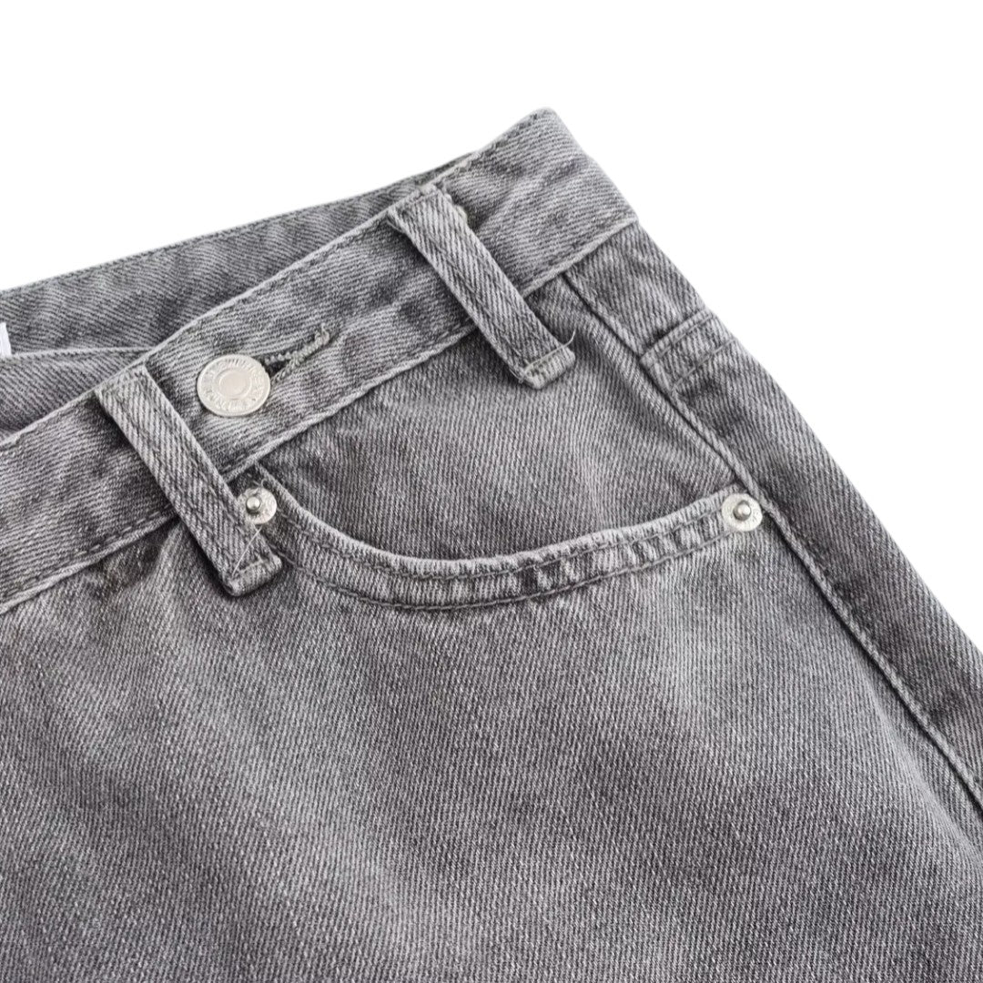 Ava | Jean large à taille asymétrique et jambes larges