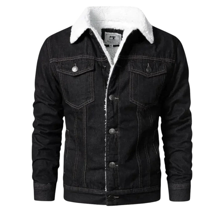 Nathan | Veste en jean doublée en sherpa