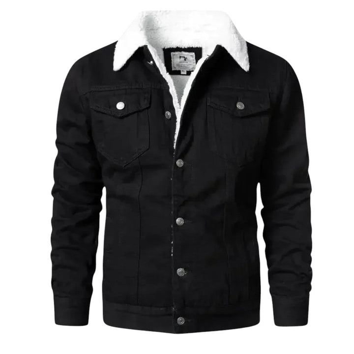 Nathan | Veste en jean doublée en sherpa