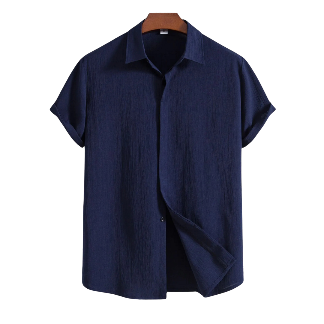 Caleb | Chemise d'été légère avec texture