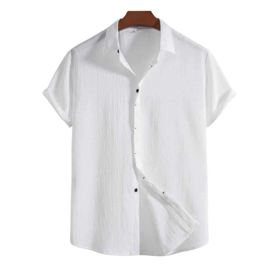 Caleb | Chemise d'été légère avec texture