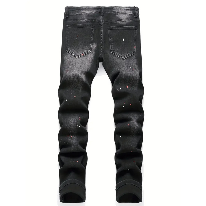 Mason | Jean de style urbain à patchs