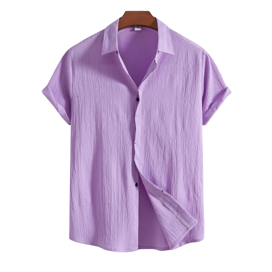 Caleb | Chemise d'été légère avec texture