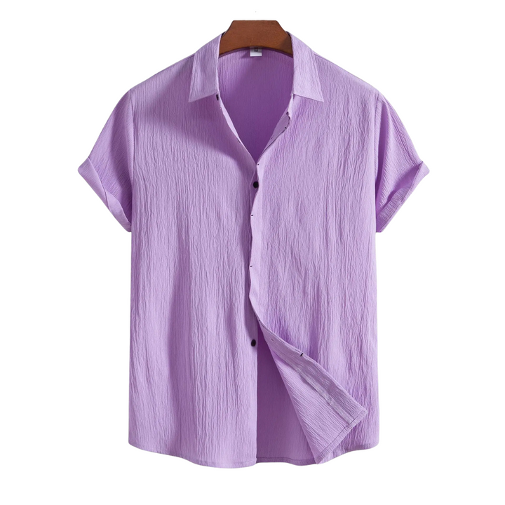 Caleb | Chemise d'été légère avec texture